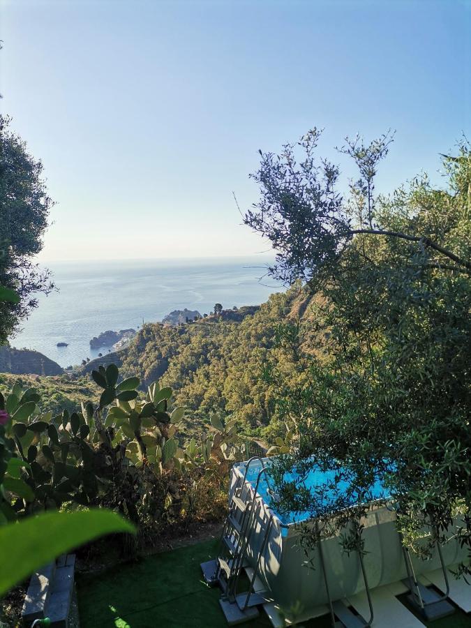 Casa Il Faro Villa Con Piscina Castelmola Luaran gambar