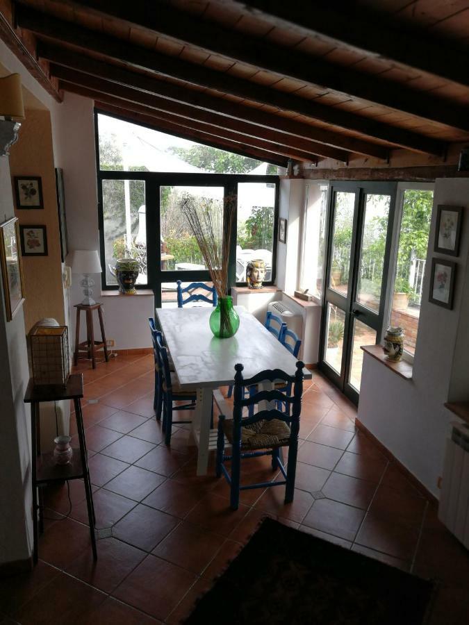 Casa Il Faro Villa Con Piscina Castelmola Luaran gambar